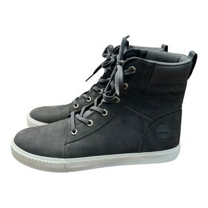 Timberland Skyla Bay Dark Grey A2C3H High Top Comfort Sneaker Women’s Size 10